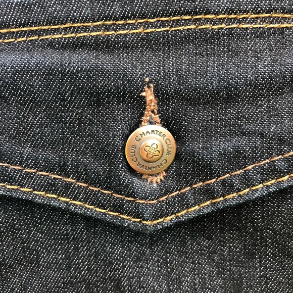 ‼️PRICE DROP‼️ Charter Club Jeans 8p, Like New - Picture 7 of 8